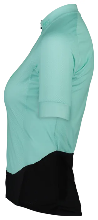 Джерси женское POC W's Essential Road Logo Jersey, Lt Fluorite Green/Fluorite Green, XS