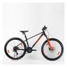 Велосипед KTM CHICAGO 272 27.5 " рама M / 43, чорний матовий (Помаранчевий), 2022 Фото - 1
