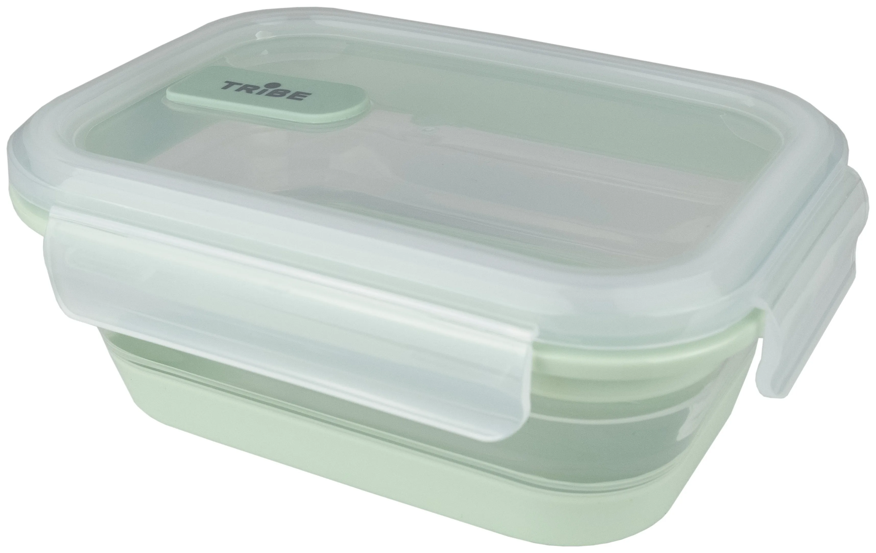 Контейнер Tribe Collapsible Container 800 мл силіконовий T-FF-0028, mint (T-FF-0028-mint)