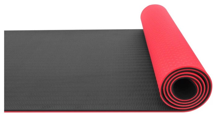 Коврик для йоги та фітнесу Power System PS-4060 TPE Yoga Mat Premium Red (183х61х0.6)