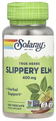 Slippery Elm Bark 400mg - 100 vcaps