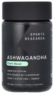 Ashwagandha 500mg - 60 veggie softgels