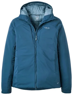 Жіноча утеплена куртка Rab Xenair Alpine Jacket Wmns, Tempest Blue