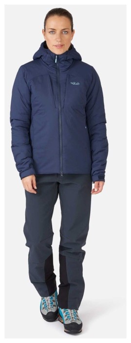 Жіноча утеплена куртка Rab Xenair Alpine Jacket Wmns, Tempest Blue