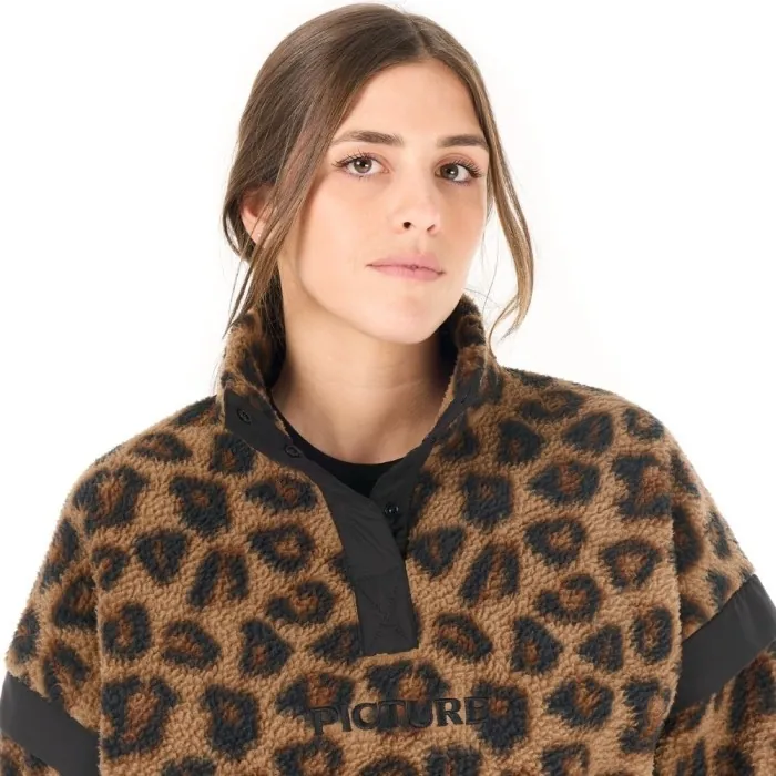 Picture Organic реглан флисовый Velora Printed W wild spot print L
