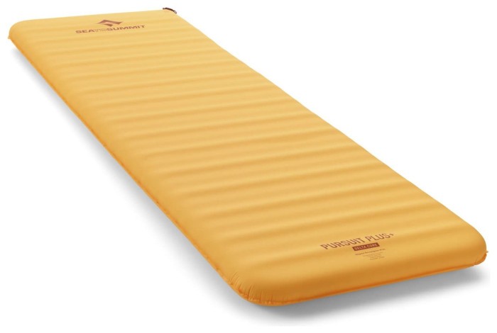Килимок самонадувний Sea to Summit Pursuit Plus SI Mat, Zinnia Orange, Large Rectangular Wide, 198х76х7.5см