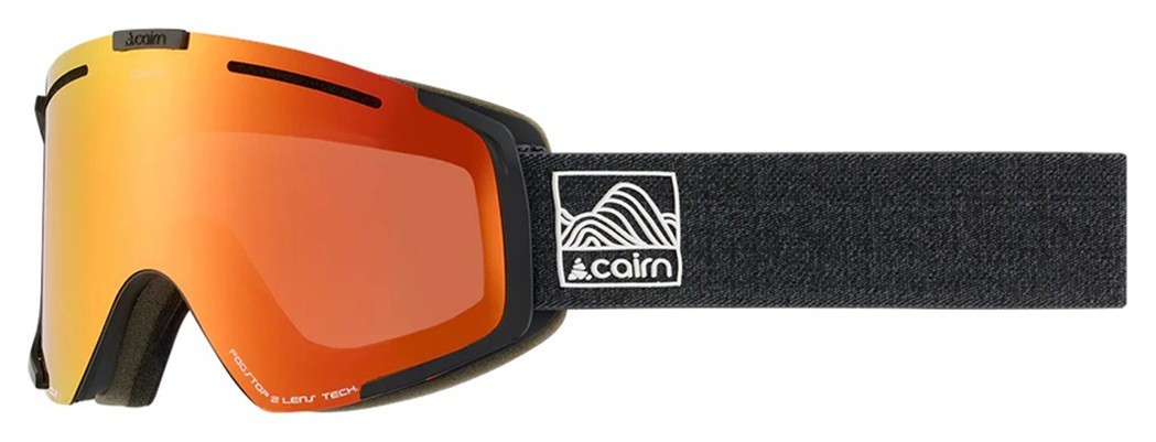 Cairn маска Genesis CLX3 mat black-red