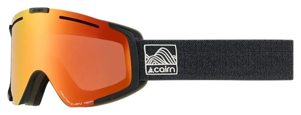 Cairn маска Genesis CLX3 mat black-red (0580961-902)