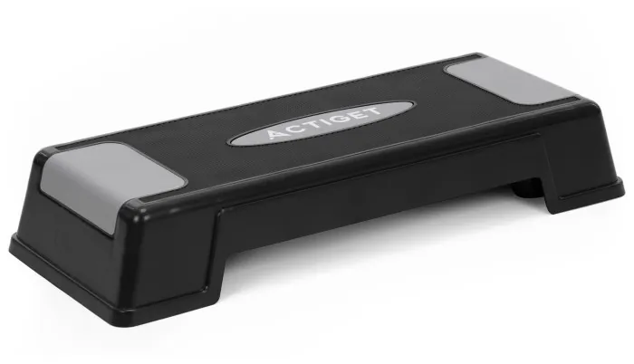 Степь-платформа 2-ступенчатая Actiget 73 х 28.5 х 12-17.5 см ACT0120 Black/Grey
