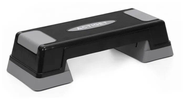 Степь-платформа 2-ступенчатая Actiget 73 х 28.5 х 12-17.5 см ACT0120 Black/Grey