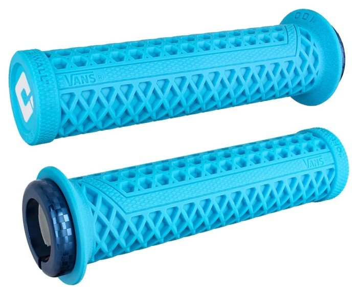 Грипси ODI Vans v2.1 Lock-On MTB Closed End 135mm Light Blue, укр, укр