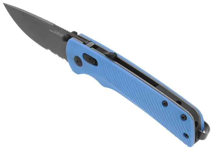 Розкладний ніж SOG Flash AT, Civic Cyan MK3 // Partially Serrated