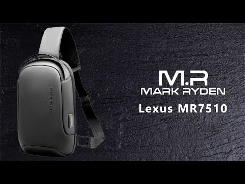 Сумка з однією лямкою Mark Ryden Lexus MR7510 Black, укр, укр