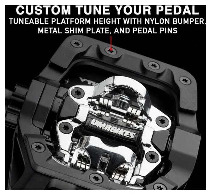 Педалі DMR V-Twin Pedal Lem Lime, укр, укр