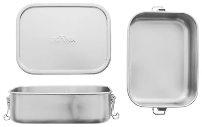Контейнер для їжі Tatonka Lunch Box I 1000 Lock Silver