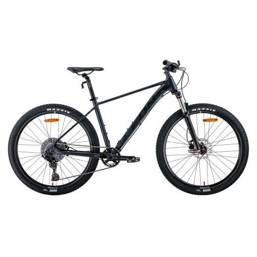 Велосипед 27.5&quot; Leon XC-50 AM Hydraulic lock out HDD 2022 (сірий із чорним (м)) — 