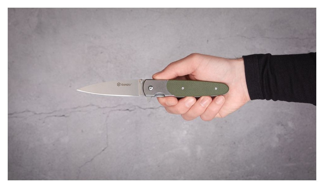Ніж складаний Ganzo G743-2-GR, укр, укр