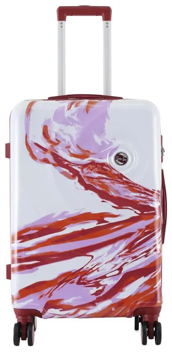 Валіза Semi Line 24" (M) White/Red Print (T5654-2)