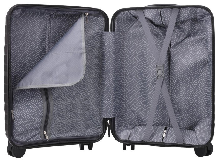 Валіза Semi Line 20" (S) Black (T5911-2)
