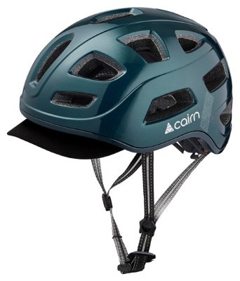 Велошолом Cairn Quartz LED USB блискуча сосна