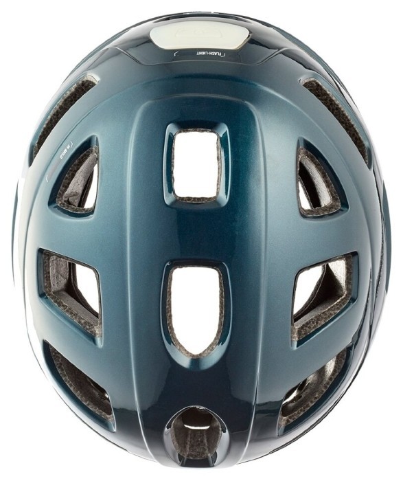 Велошолом Cairn Quartz LED USB блискуча сосна