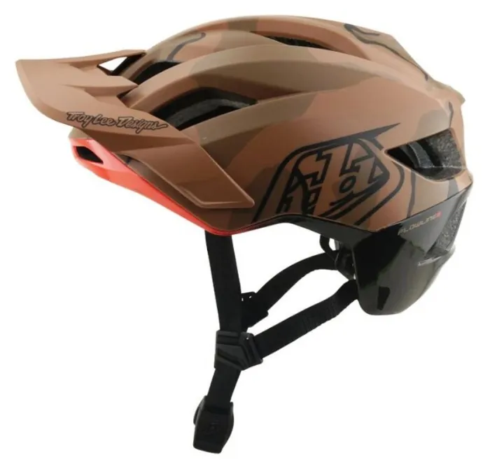 Вело шолом TLD FLOWLINE SE HELMET; BADGE [SIENNA CAMO] XS/S