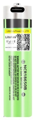 Акумулятор LiitoKala Lii-USB-34B 18650 3400mah