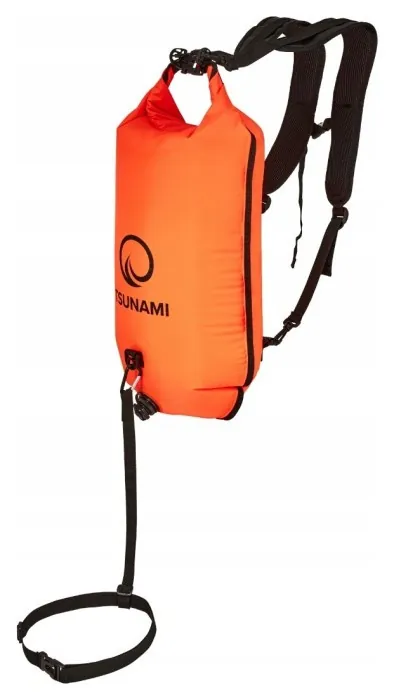 Буй для плавания TSUNAMI Pro надувной 3 в 1 Orange (P-5907739314048)