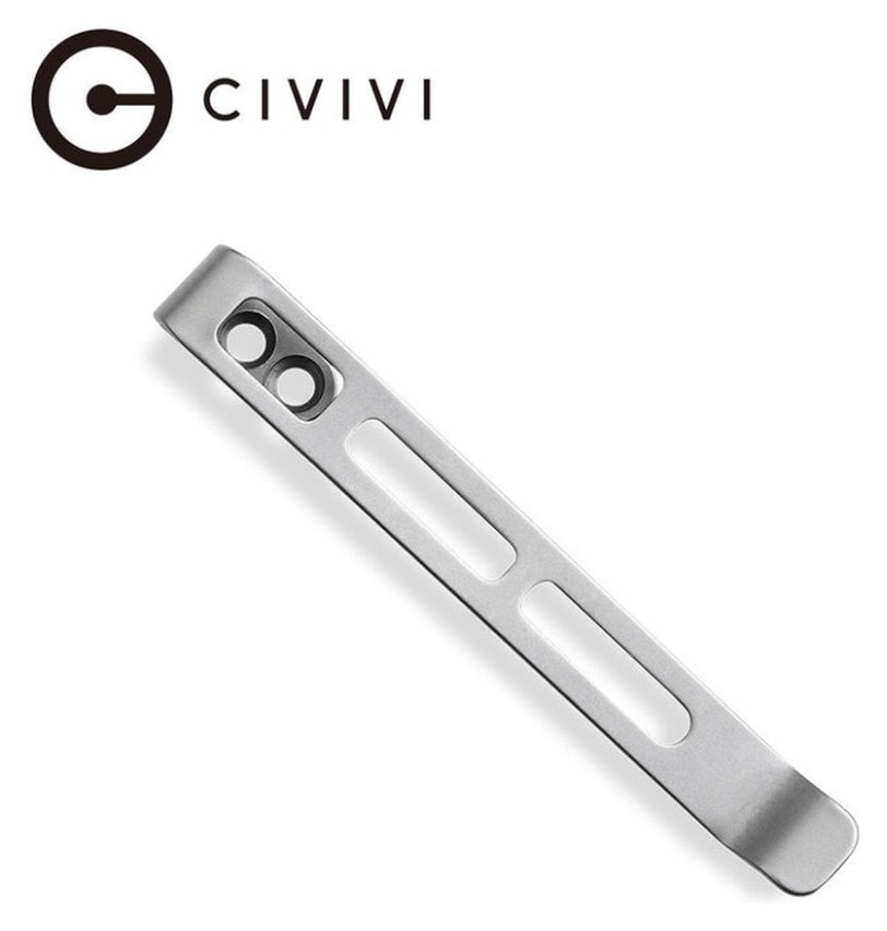 Клипса карманная стальная Civivi без винтов CA-06B-V1