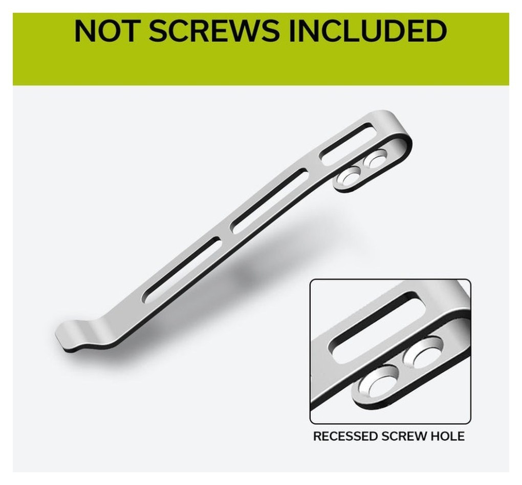 Клипса карманная стальная Civivi без винтов CA-06B-V1