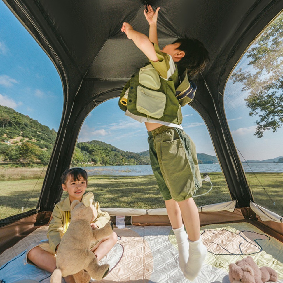 Намет тримісний автоматичний Naturehike Ango CNK2550WS010, L, коричневий