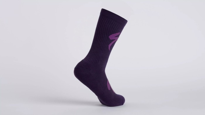 Велосипедні шкарпетки Specialized TECHNO MTB TALL LOGO SOCK 2025, укр, укр