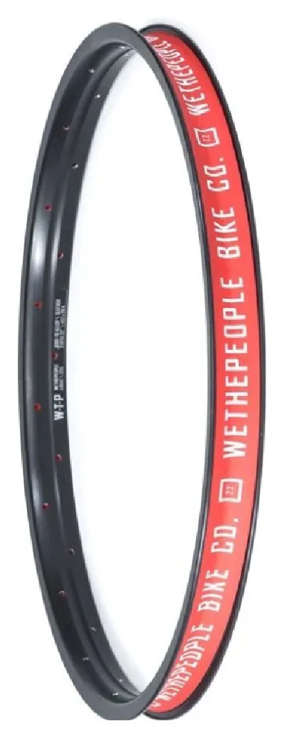 Обід WeThePeople LOGIC 20" 35mm 36H straight sleeved чорний (VELD_4055822043960)