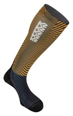 Носки для туризма мужские K2 MINDBENDER 35-38 Black/yellow (15304)