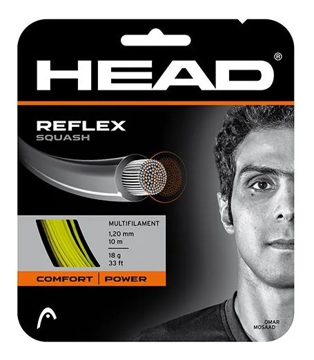 Струни для сквошу HEAD (281256) Reflex squash (set) 2025 (726424460304)
