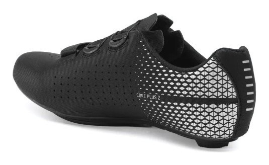 Туфлі велосипедні Northwave CORE PLUS 2 M 42 (9.5US) Black/silver (80211012), укр, укр