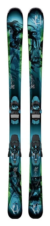Лижі гірські комплект K2 POTION 84 XTI 11 TC+ERC 11.0 146см Blue/black/green (1040607.150.1+1041308.150.3) (153 см black/blue, green)