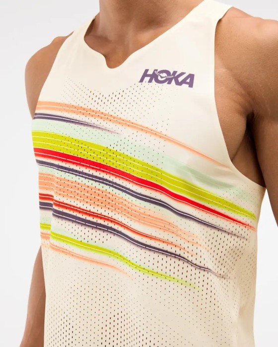 Майка для бега HOKA (1173510P) M Race Day Singlet 2026