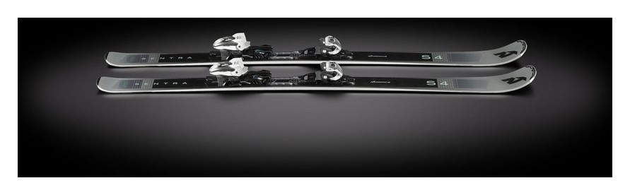 Лижі гірські (комплект) Nordica SENTRA S4 FDT 10 144см Grey/black (0A0266+0C8020SB002), укр, укр