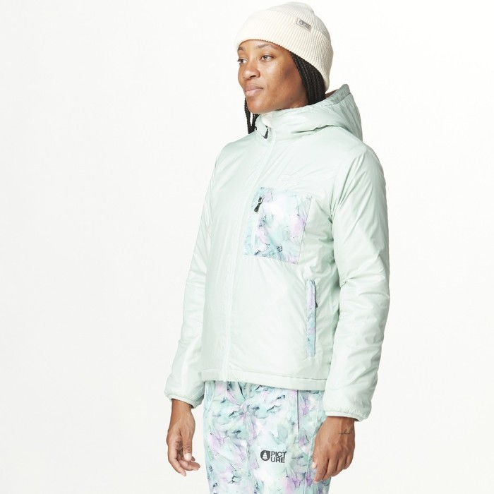Picture Organic утепленная куртка Posy W 2025 silt green S