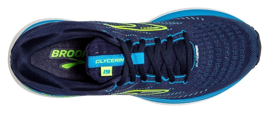 Кросівки чоловічі Brooks GLYCERIN 19 M 46 (12.0US) 443 Navy/blue/nightlife (1103561D443), укр, укр