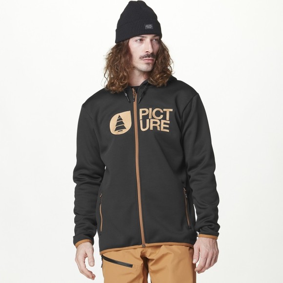 Picture Organic толстовка Park Tech Hoody Zip black XXL, укр