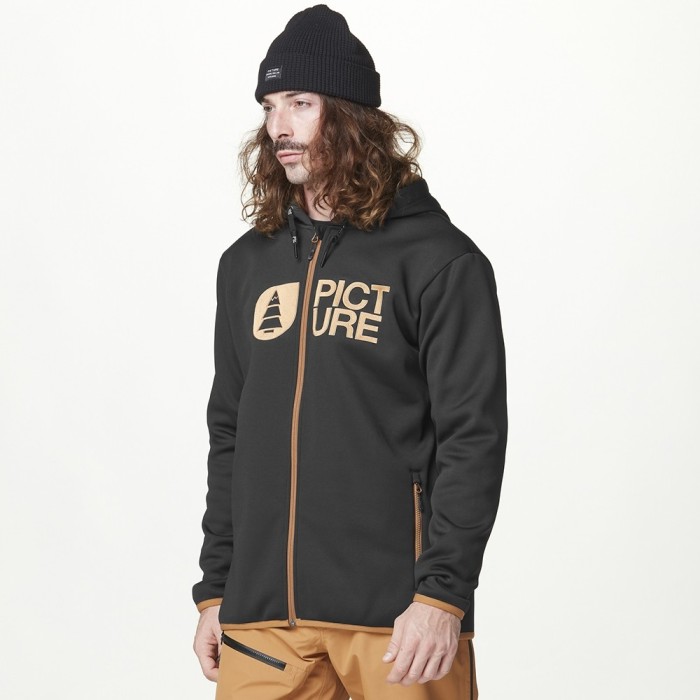 Picture Organic толстовка Park Tech Hoody Zip black XXL