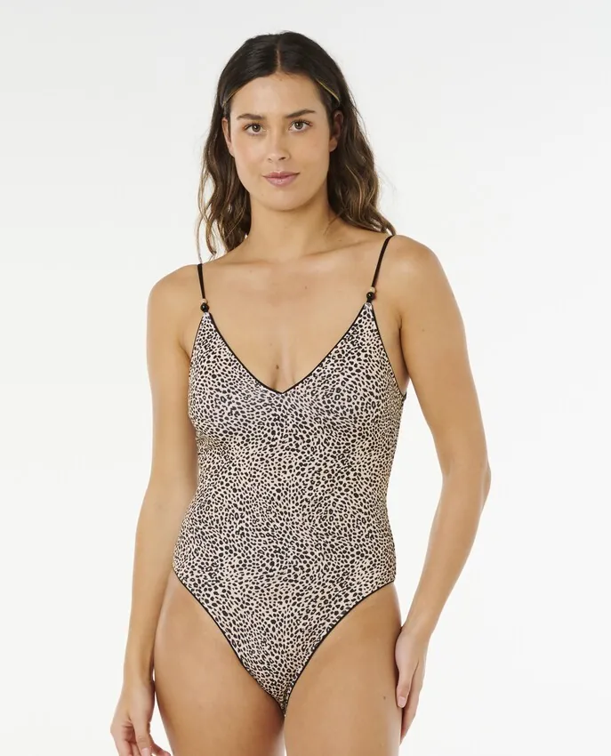 Купальник закритий Rip Curl ( 0VUWSW ) COASTAL INSTINCT CHEEKY 1PC 2026 (Чорний, L)