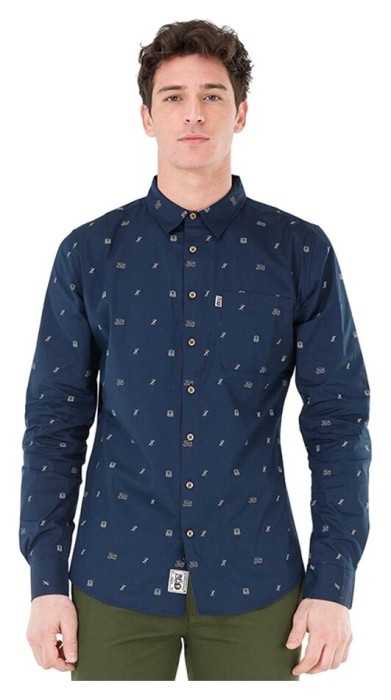 Сорочка Picture Organic Traveler dark blue camp, укр, укр