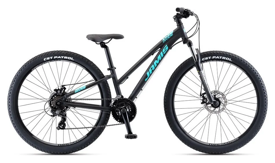 Велосипед Jamis Divide Step-Over 27,5" 14" Black (12" Чорний)