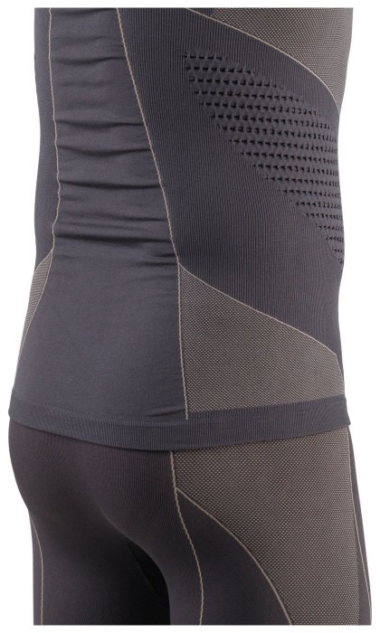 Термофутболка мужская Accapi Polar Bear, Black/Anthracite, р. XS/S