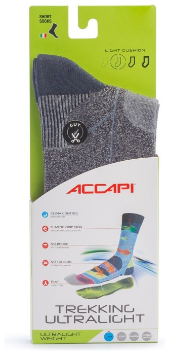 Термошкарпетки Accapi Trekking Ultralight, Grey/Anthracite, 39-41