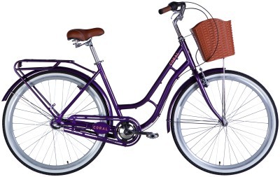 Велосипед AL 28&quot; Dorozhnik CORAL  PH рама-19&quot; фіолетово-синій 2025