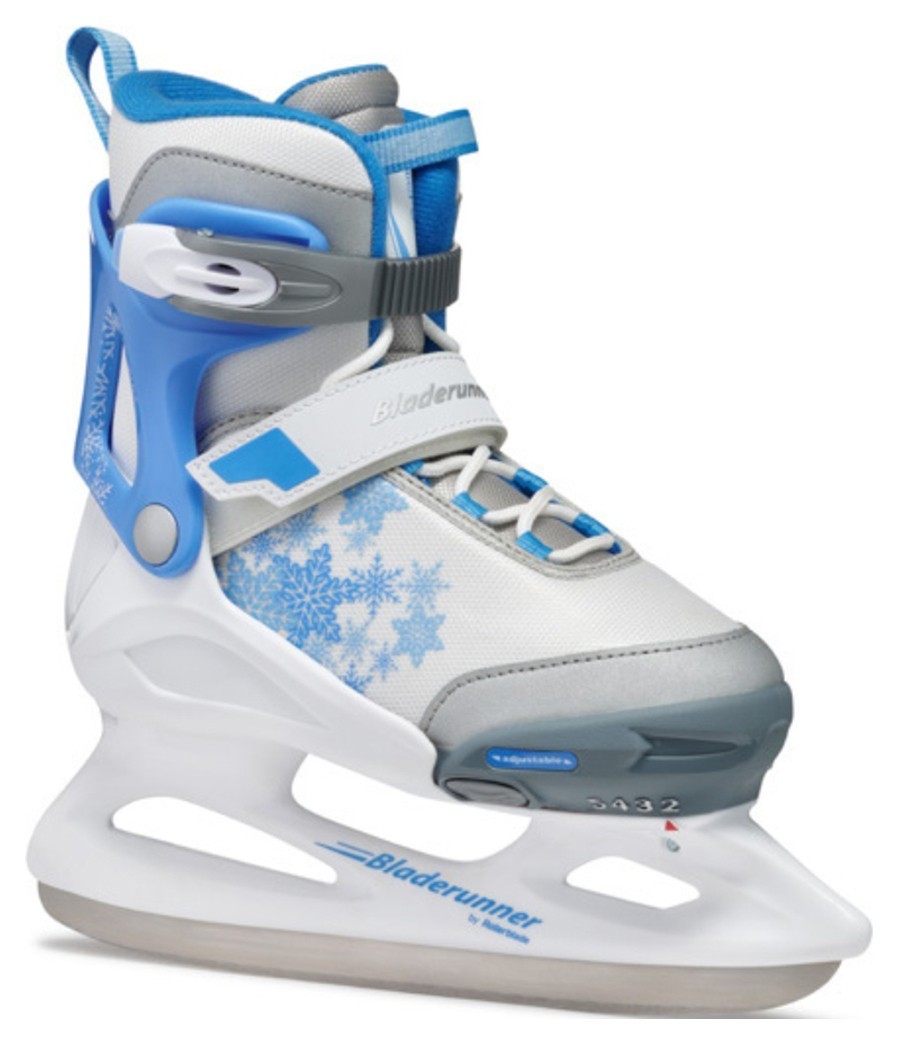 Bladerunner ледовые коньки Micro Ice G white-blue 29-34